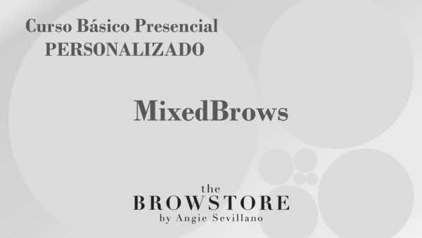 Curso MixedBrows con Angie Sevillano Presencial Personalizado